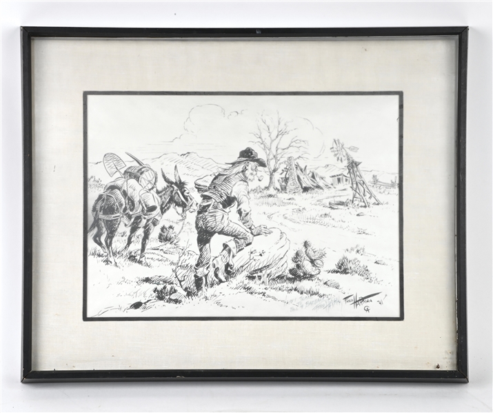FRED HARMAN PRINT