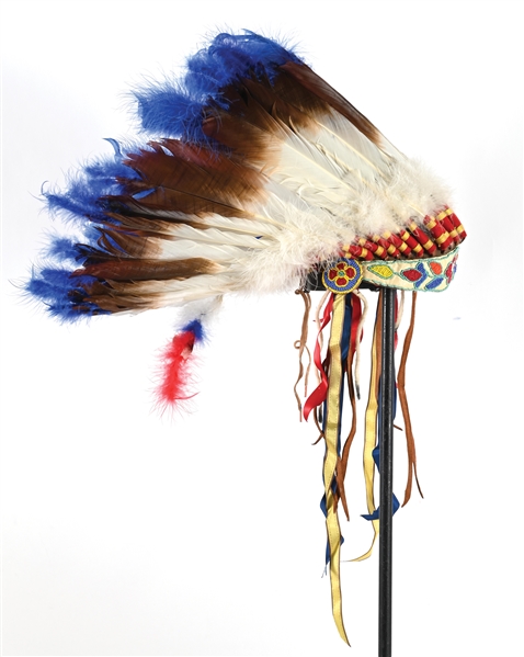 PLAINS HEADDRESS & SHIPPING DRUM 