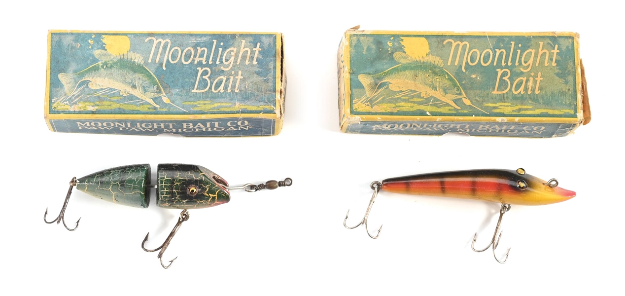 TWO BOXED MOONLIGHT BAITS