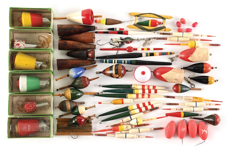 BIG LOT OF BOBBERS AND FLOATS