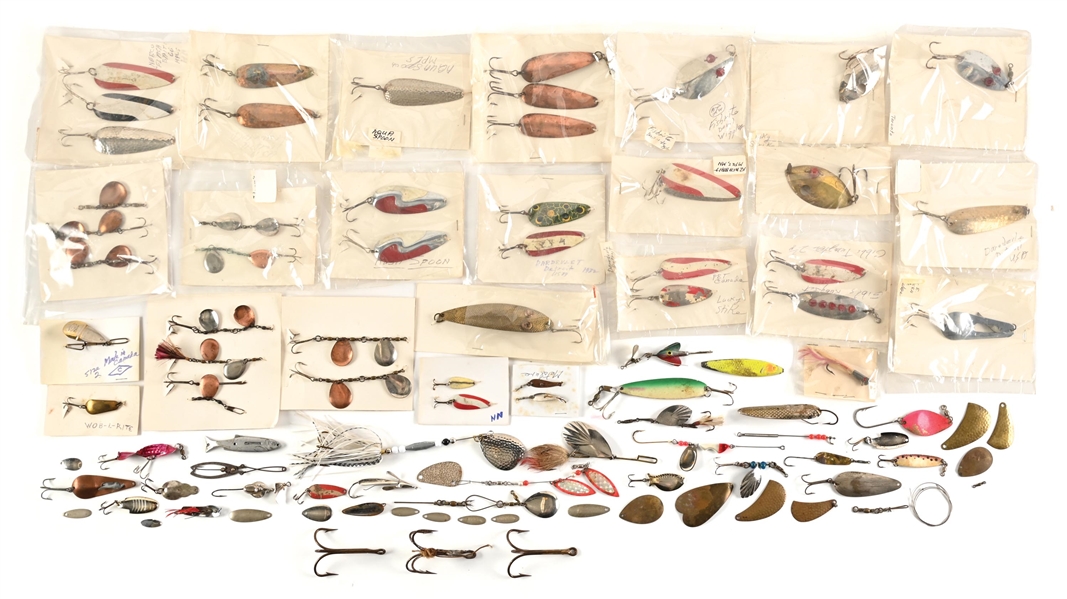 LARGE METAL LURE LOT