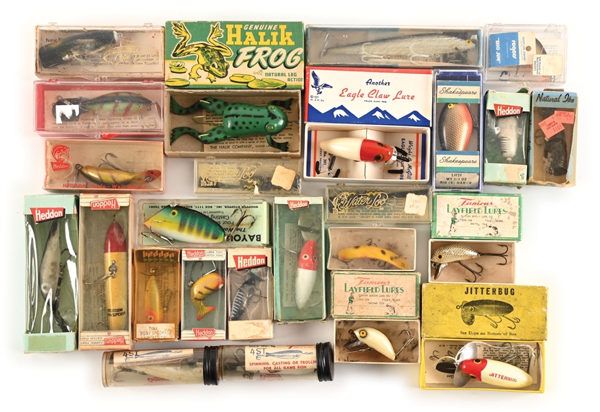 1950S-60S BOXED LURES