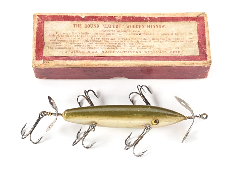 F.C. WOODS ROUND EXPERT IN BOX