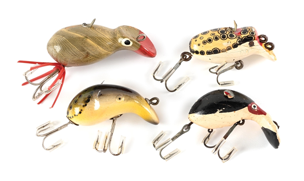 FOUR BUD STEWART MOUSE LURES