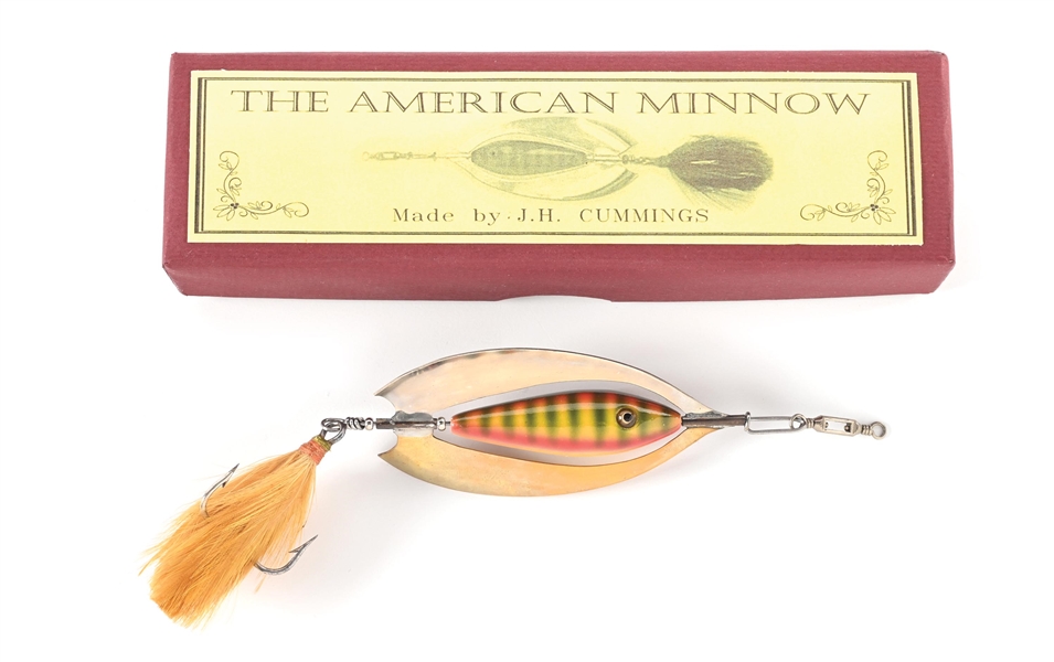 JAN CUMMINGS AMERICAN MINNOW IN PERCH