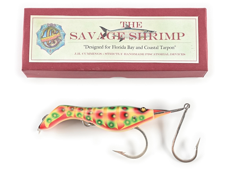 JAN CUMMINGS SAVAGE SHRIMP FLAMINGO BAY TARPON SPECIAL