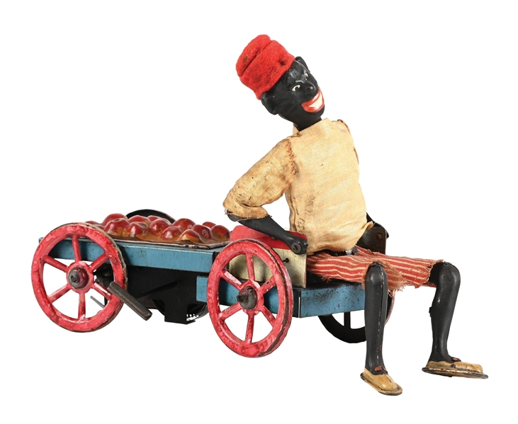 FERNAND MARTIN NO. 218 “L’AUTOPATTE” MECHANICAL FRUIT VENDOR WIND-UP TOY