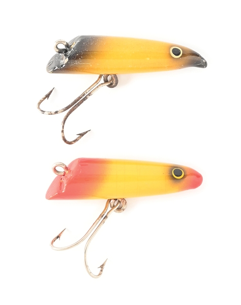 PAIR OF SILVER CREEK TROUT-EAT-US