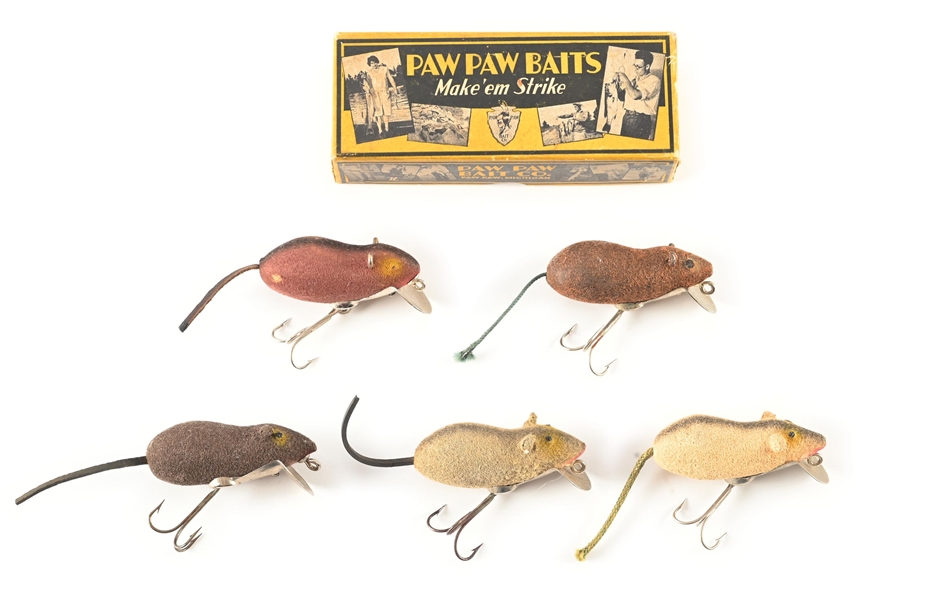 FIVE PAW PAW FUR FINISH MICE
