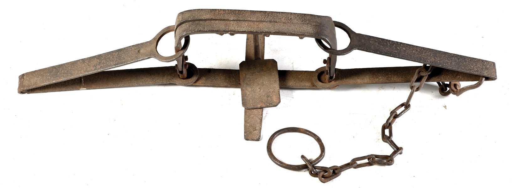 HAND FORGED BEAR TRAP