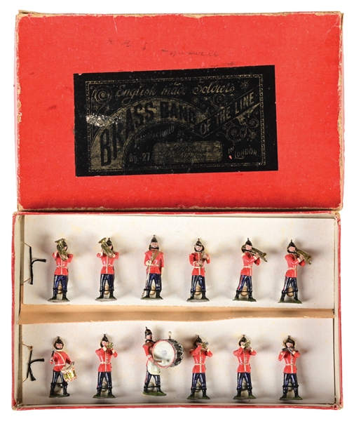 W. BRITAINS BRASS BAND OF THE LINE SET NO. 27