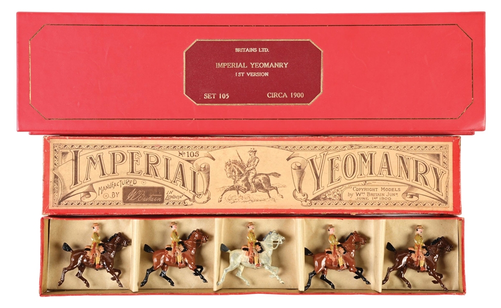 W. BRITAINS IMPERIAL YEOMANRY SET NO. 105