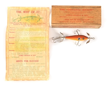 BOXED HEDDON 105 MINNOW IN YELLOW