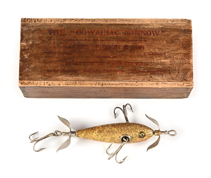 HEDDON 109 MINNOW SILVER WHITE IN BOX